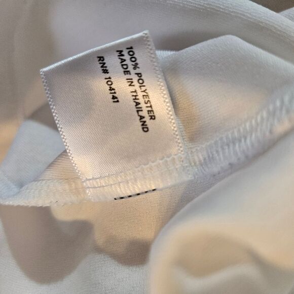 Lady Hagen White Women's Stretch Golf. Polo Shirt - Picture 7 of 7